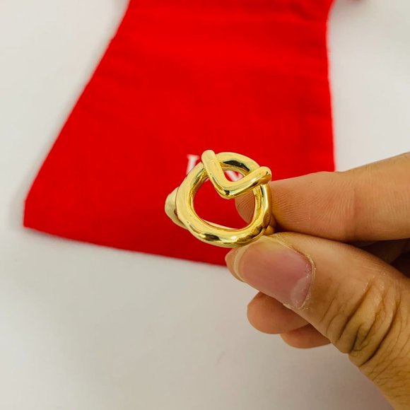 UNO de 50 Gameof3 Ring Gold A unique combination of yellow gold overlapping shap - Picture 4 of 8